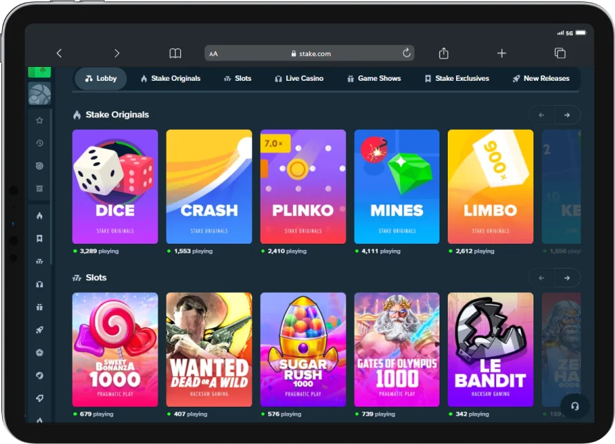 Stake appliaction for Tablets