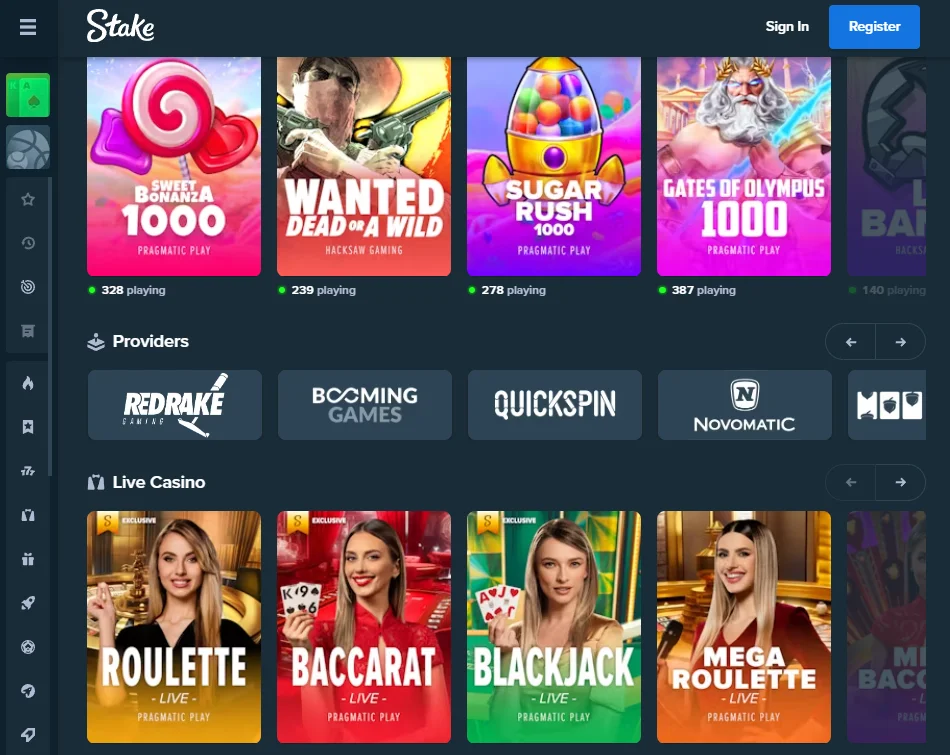 Stake Casino and Slots