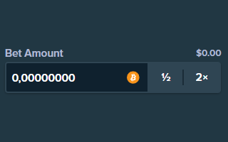 Bet Amount in Plinko Game Stake
