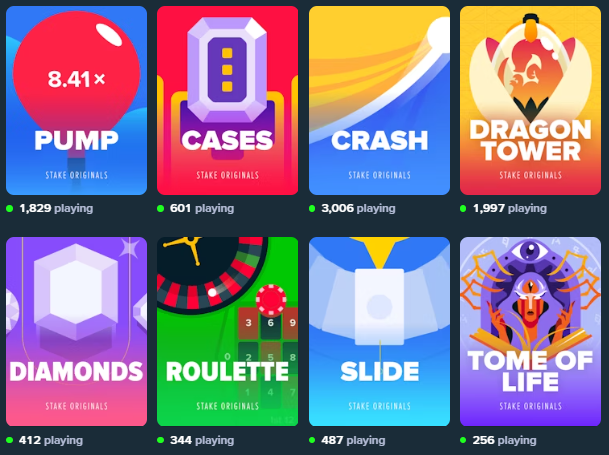 Stake Originals Games Second Part