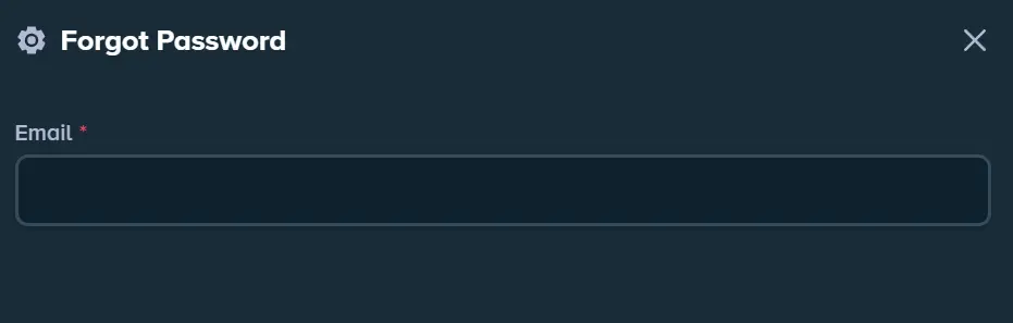 Password Recovery Form
